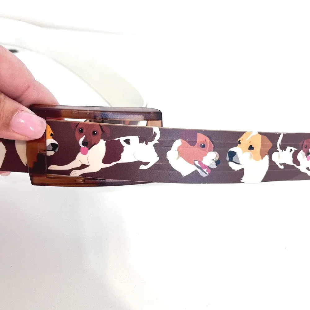 C4 Unisex‎ Dog Belt Size XL Brown Waterproof Travel Friendly Hypoallergenic USA